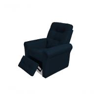 Poltrona Do Papai Reclinável Clio - Chumbo Light - 4