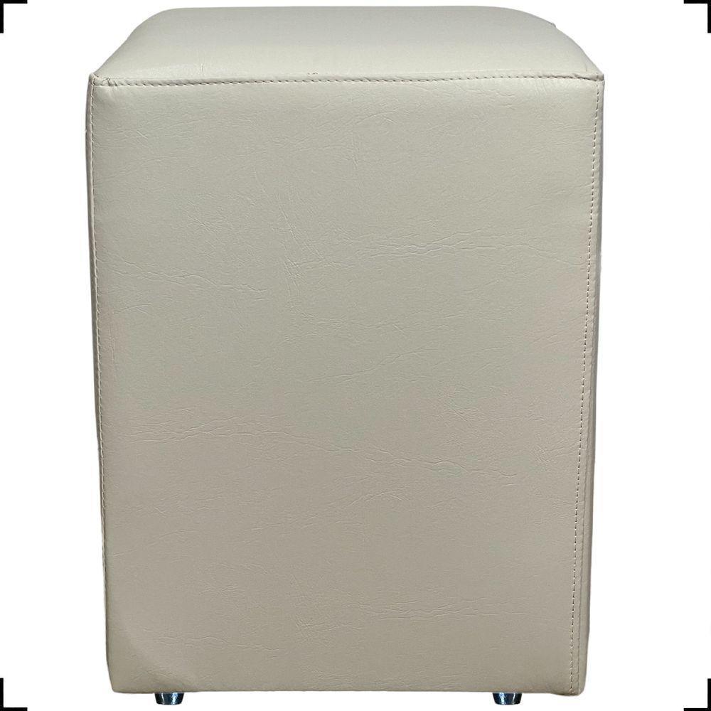 Puff Dado Decorativo Para Sala Quarto Penteadeira Material Sintético Cores - 3
