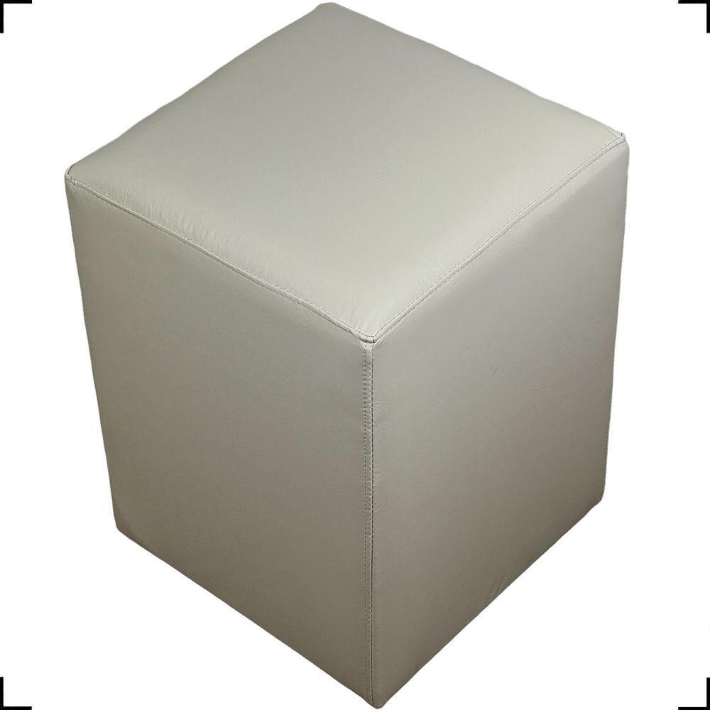Kit 2 Puff Dado Decorativo Para Sala Recepção Penteadeira Material Sintético Cores - 2