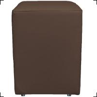 Kit 2 Puff Dado Decorativo Para Sala Recepção Penteadeira Material Sintético Cores