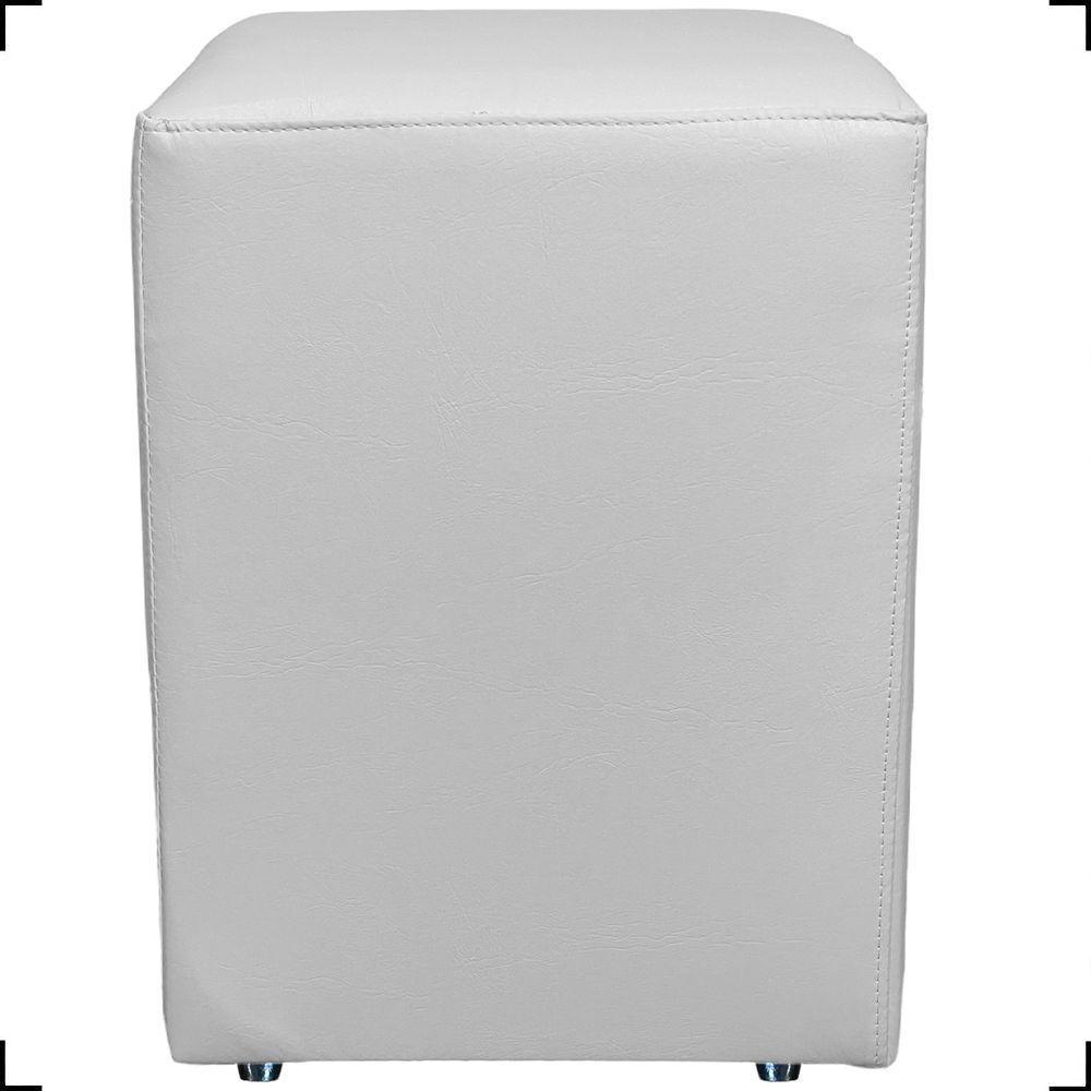 Kit 2 Puff Dado Decorativo Para Sala Recepção Penteadeira Material Sintético Cores - 4