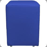 Kit 2 Puff Dado Decorativo Para Sala Recepção Penteadeira Material Sintético Cores