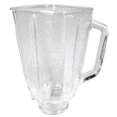 Jarra de Vidro Oster sem Tampa para Liquidificador Osterizer Clássico Compatível
