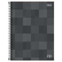Caderno Espiral Capa Dura Universitário 1 Matéria 80 Folhas Zip Tilibra Cinza - 1