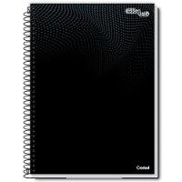 Caderno Espiral Universitário A4 10 Matérias 160 Folhas Essenciale Credeal Preto - 1