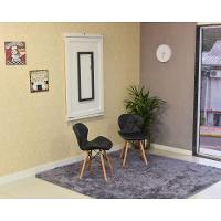 Conjunto Mesa Dobrável Retrátil 120x75 Branca e 2 Cadeiras Slim Preta - 4