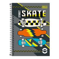 Caderno Espiral Capa Dura Pequeno 1/4 Pepper 80 Folhas Tilibra Estampa 4 - 1