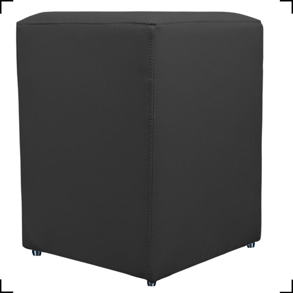 Puff Dado Decorativo Para Sala Quarto Penteadeira Material Sintético Cores - 1