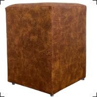 Puff Dado Decorativo Para Sala Quarto Penteadeira Material Sintético Cores - 1