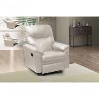 Poltrona Do Papai Reclinável Audi - Bege Corino