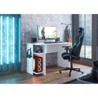 Mesa P/ Escritório E Gamer Branco/branco (3875.5) - 4