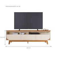 Conjunto Yara C/ Mesa De Centro Domo Cinamomo/off-white - 5