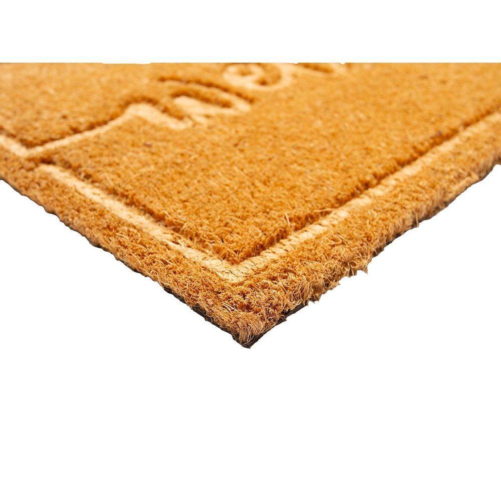 Capacho Fibra De Coco Ruby 22 Bege 0,33x0,60m - 2