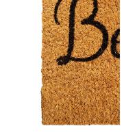 Capacho Fibra De Coco Sergipe 01 Bege-preto 0,30x0,45m - 3