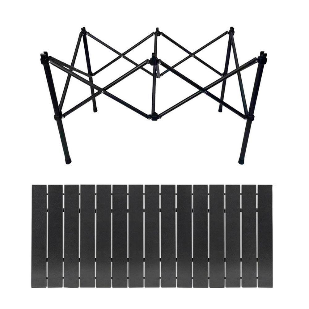 Mesa Dobrável Portátil Para Camping Espaçosa E Fácil De Montar - 1