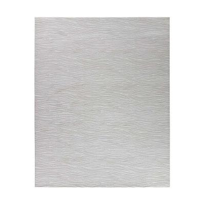 Tapete Para Sala Sofisticato 05 Off White-cinza 3,00x4,00m