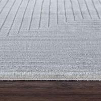 Tapete Para Sala Sofisticato 03 Off White-cinza 2,00x2,50m - 3