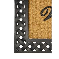 Capacho Fibra De Coco Prime 21 Bege-preto 0,45x0,75m - 3