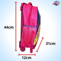 Mochila Escolar Com Rodinha Infantil Estojo E Lancheira Princesas Kit Para Estudar - 1