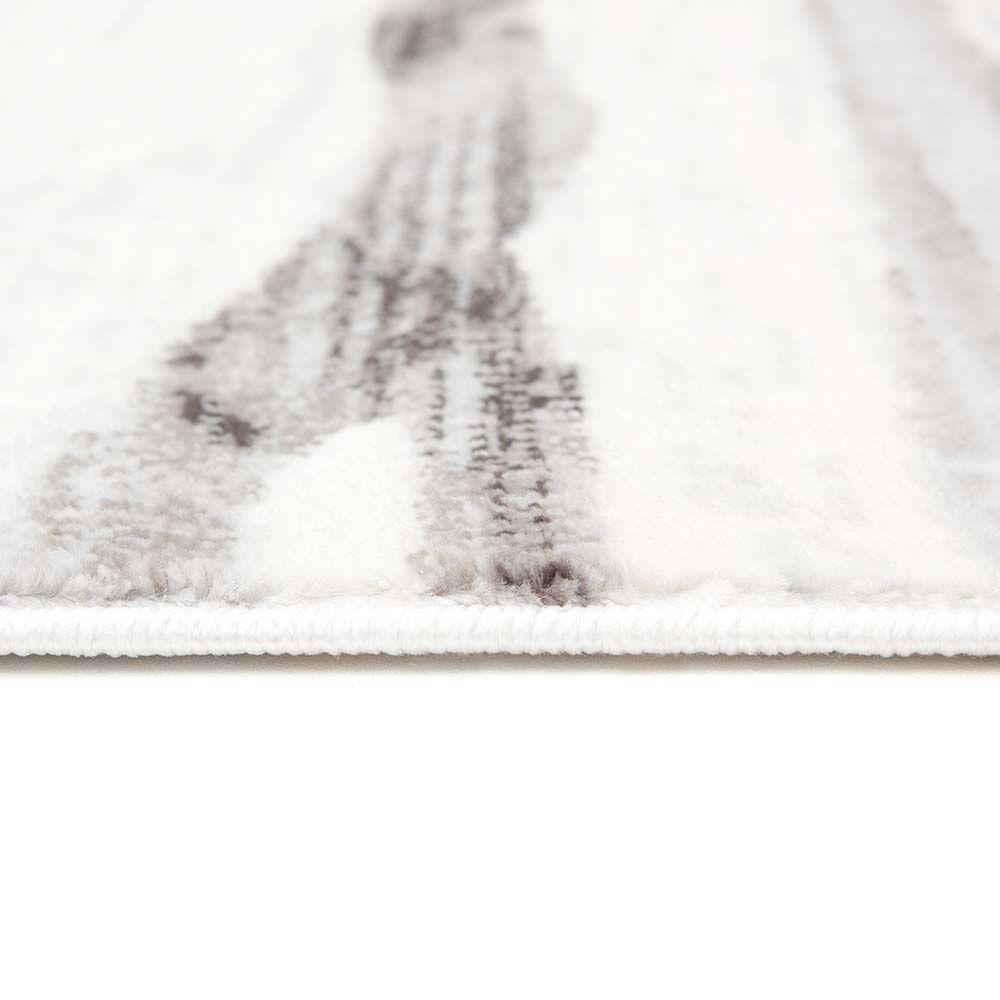 Tapete Para Sala Sofia 07 Bege E Cinza 3,00x4,00m - Edantex - 3