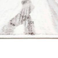 Tapete Para Sala Sofia 07 Bege E Cinza 3,00x4,00m - Edantex - 3