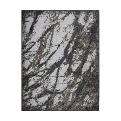 Tapete Para Sala Classic Kauai 56 Chumbo 3,00x4,00m