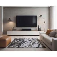 Tapete Para Sala Classic Kauai 56 Chumbo 3,00x4,00m - 2