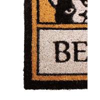 Capacho Fibra De Coco Estampado 31 Bege-preto 0,33x0,60m - 2