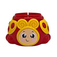 Brinquedo Torre Joaninha Com Bolinha Chocalho Para Crianças - 5