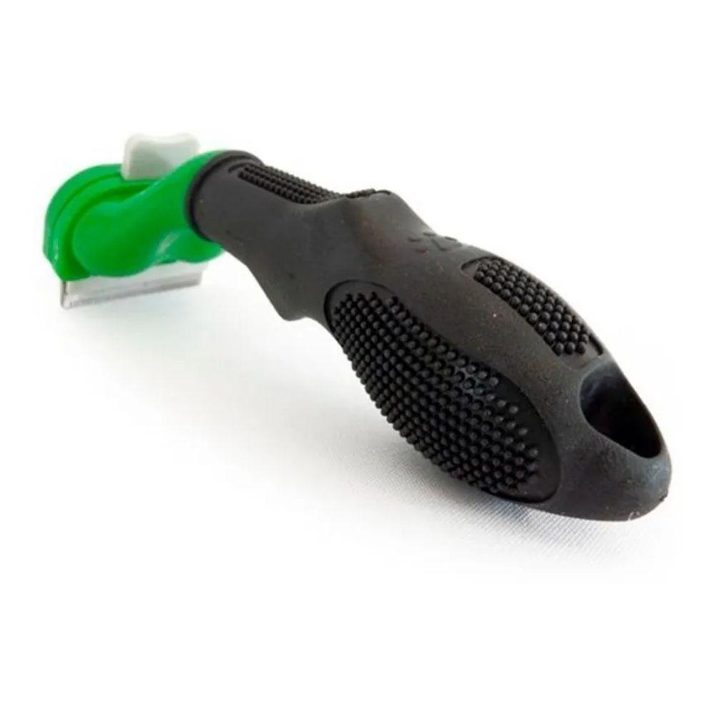 Pente Escova Rasquedeira Removedora De Pelos Pets Cães E Gatos - 2