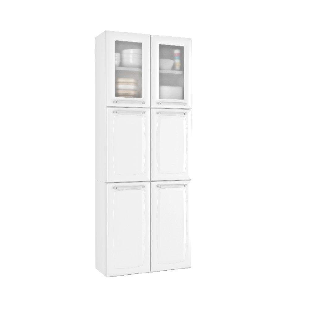Paneleiro Duplo Luce 6 Portas 70cm Ipldv-70 Mx Itatiaia Branco - 1