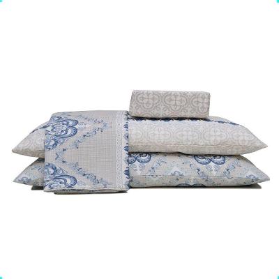 Jogo De Cama Casal Duplo 4 Peças Luna 250x220cm 140 F Realce