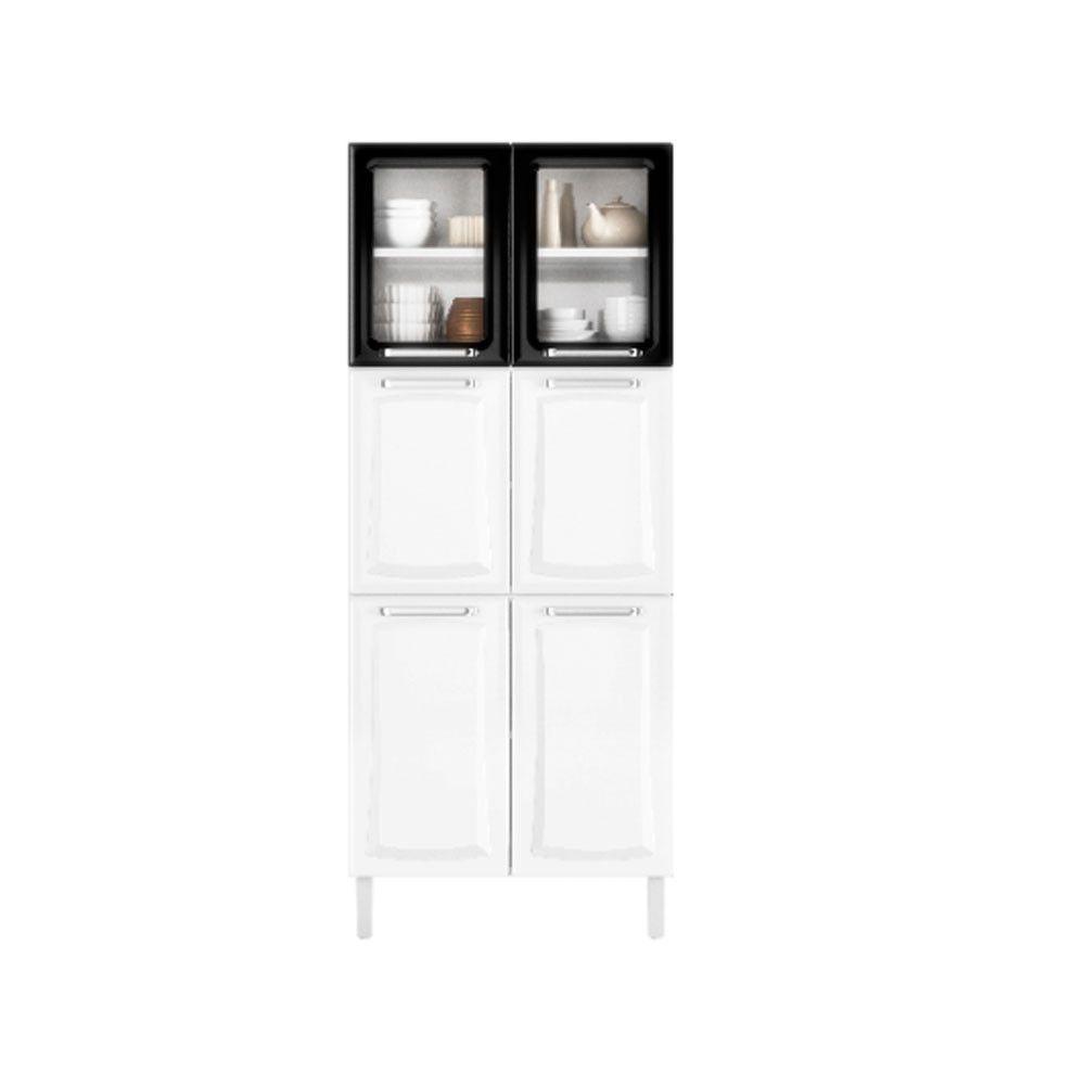 Paneleiro Duplo Tarsila 6 Portas Ipldv-80 Itatiaia Branco - 1