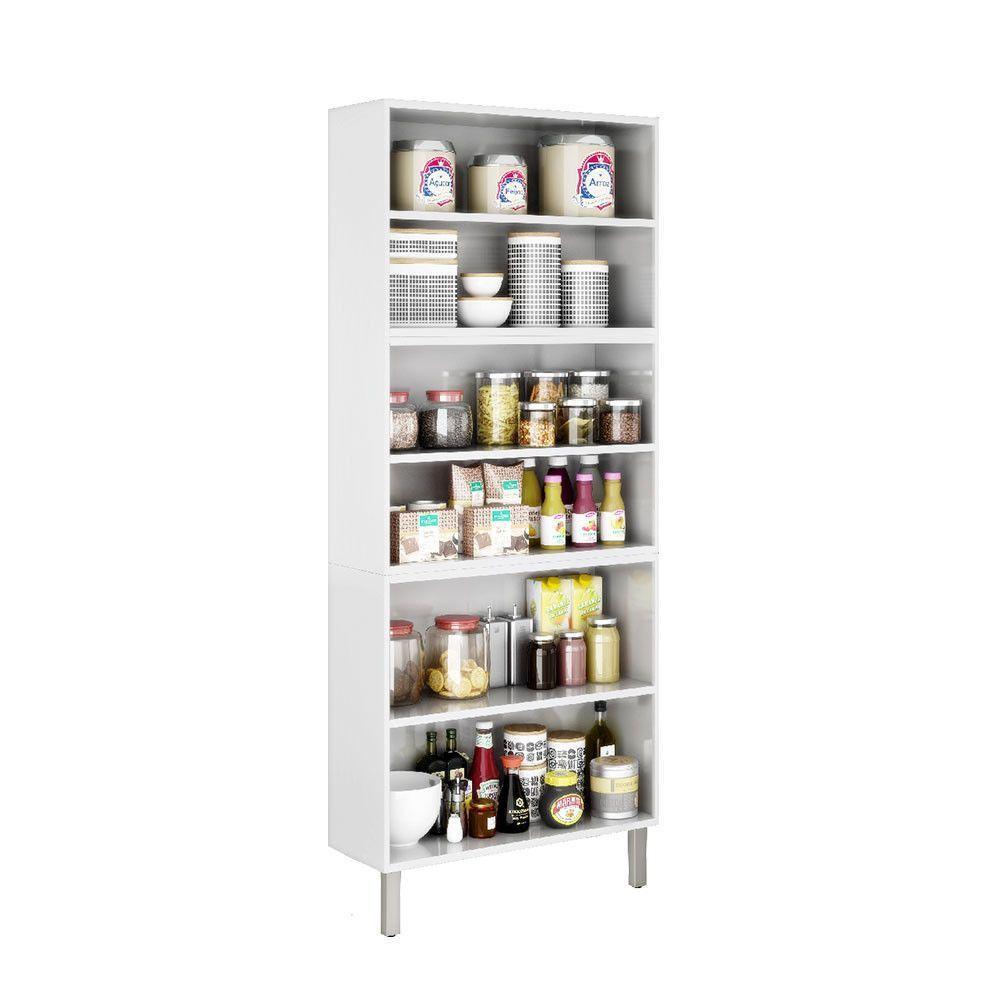 Paneleiro Duplo Tarsila 6 Portas Ipldv-80 Itatiaia Branco - 2