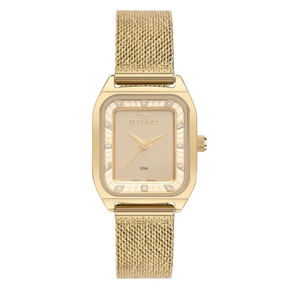 Relógio Technos Feminino Brilho Dourado - 2035nax-1d 2035nax-1d - 1