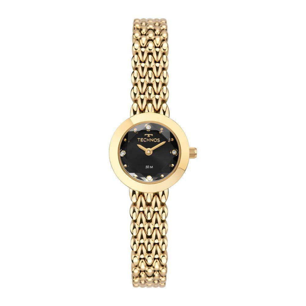 Relógio Technos Feminino Mini Dourado - 5y20lp-1p 5y20lp-1p - 1