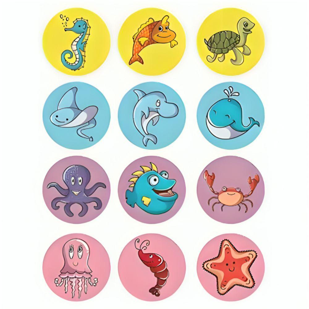 Carimbos Stamp Fundo Do Mar Cis Tartaruga - 2