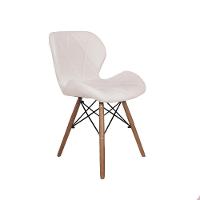 Kit Mesa Luiza 135cm Branca 4 Cadeiras Slim Branco - 5