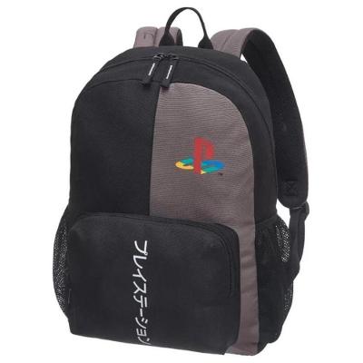Mochila Costas Escolar Infantil Menino Playstation Gamer Gray Pacific