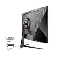 Monitor Gamer 27 Curvo 1ms 180Hz AMD FreeSync Full HD HDMI DP Frameless HQ Premium HQ27C18 - 10