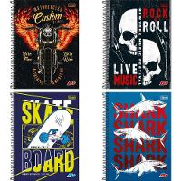 Caderno Espiral Capa Dura Universitário 10 Matérias D+ 200 Tilibra Estampa 7 - 2