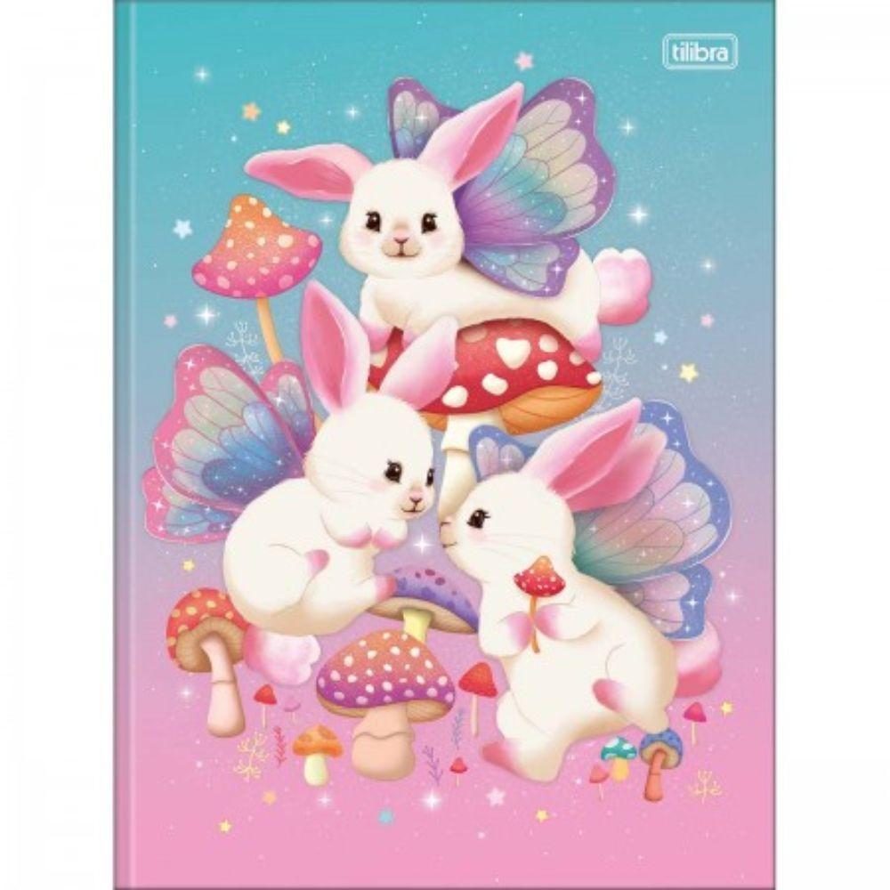 Caderno Brochura Universitário Capa Dura A4 1 Matéria 80 Folhas Bunnyfly Tilibra Estampa 1 - 1