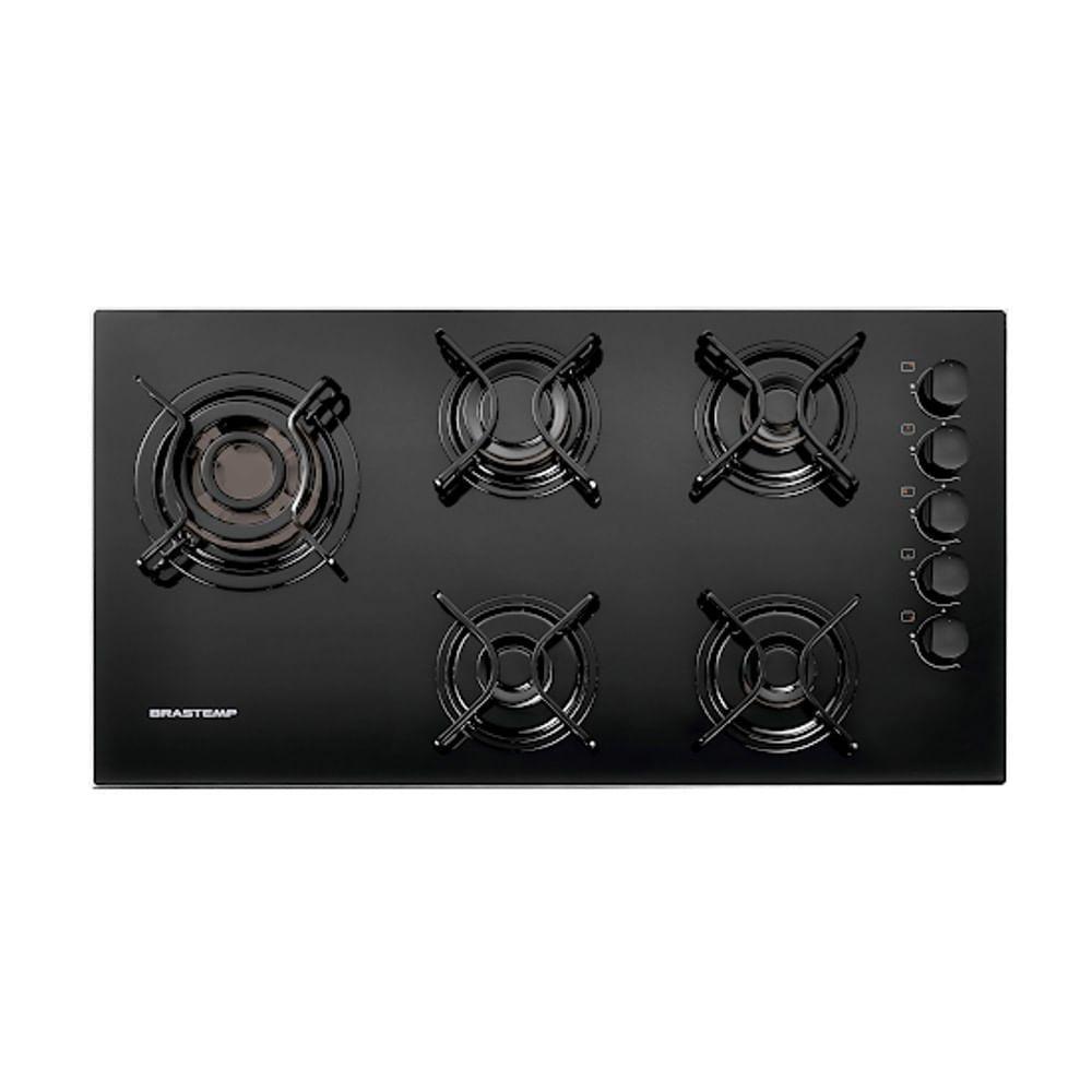 Cooktop 5 Bocas Brastemp Com Quadrichama E Acendimento Automático BDD85AEUNA Bivolt - 1