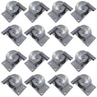 Kit 16 Chapinhas Inclinada 15º Tubo Pés Palito 5/16 Zincada - 1