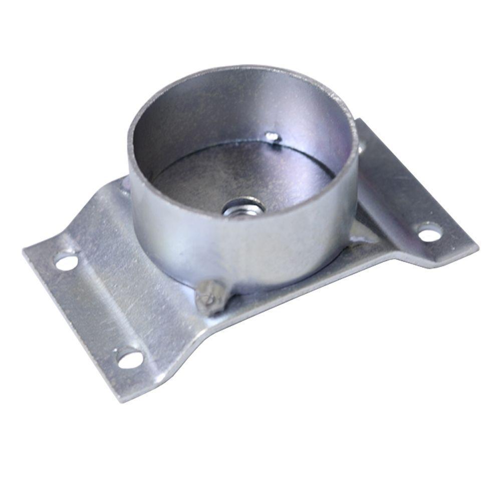 Kit 10 Chapinhas Elevada Com Tubo Pés Palito 5/16 Zincada - 3