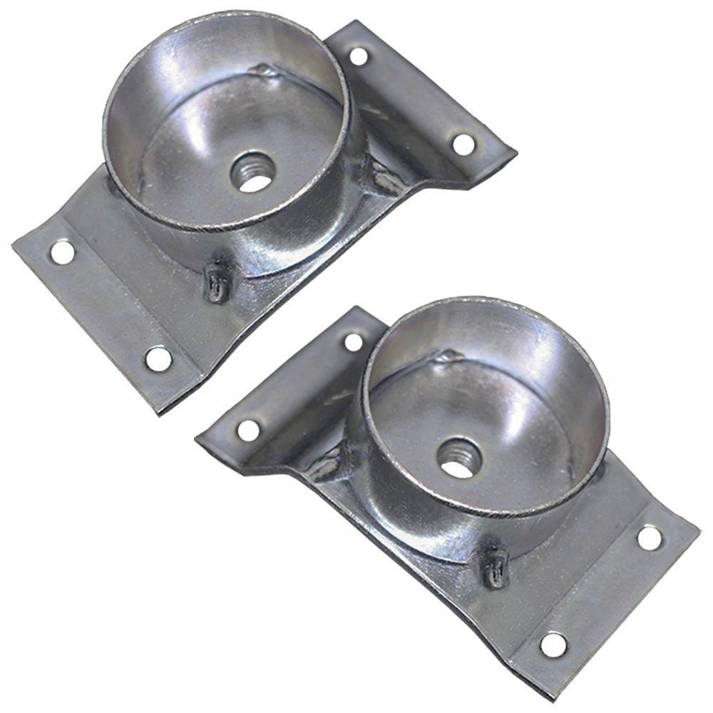 Kit 2 Chapinhas Inclinada 10º Tubo Pés Palito 5/16 Zincada - 6