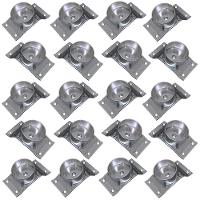 Kit 20 Chapinhas Inclinada 10º Tubo Pés Palito 5/16 Zincada - 2