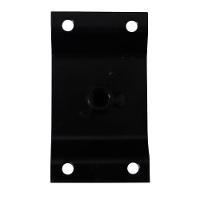 Kit 20 Chapinhas Elevada Com Tubo Pés Palito 5/16 Preto - 5