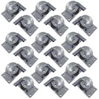 Kit 18 Chapinhas Inclinada 15º Tubo Pés Palito 5/16 Zincada - 1