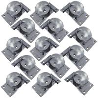 Kit 14 Chapinhas Inclinada 15º Tubo Pés Palito 5/16 Zincada - 1